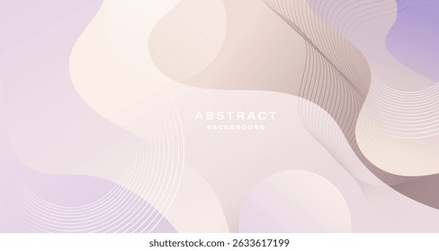 Fundo abstrato pastel macio com formas fluidas