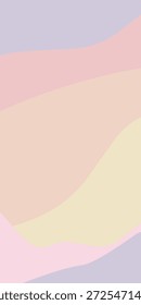 Fundo abstrato pastel macio com formas e cores orgânicas fluindo