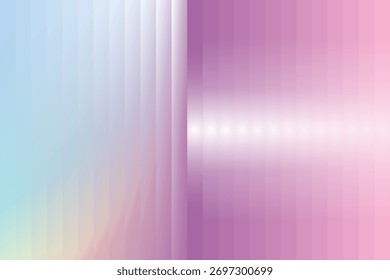 Soft Pastel Abstract Background with Pink and Blue Gradient Stripes