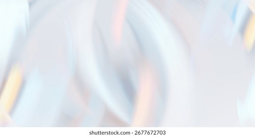 Soft pastel abstract background with smooth flowing gradients of white, light blue, and pink,