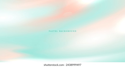 soft pastel abstract background vector illustration