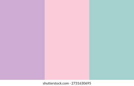 Soft pastel abstract background with vertical blocks of lavender, blush pink, and mint green. Clean modern color palette ideal for background, abstract design, and minimal layouts.