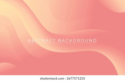 Fondo abstracto suave del gradiente del pastel con las Formas curvas orgánicas y las sombras sutiles que crean una estética suave y moderna
