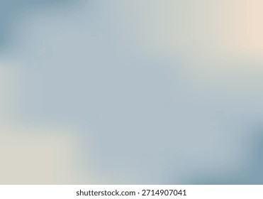 Fundo de gradiente azul pastel bege suave com transições de cor mínimas suaves