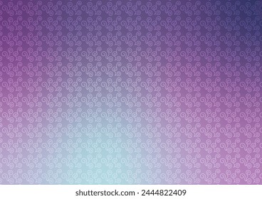 Soft pastel blue violet symbol pattern light background. vector illustration.