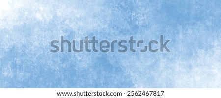 Soft Pastel Blue Watercolor Background with Artistic Splatter and a Dreamy Faded Appearance
