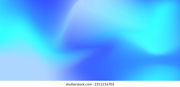 Soft Pastel Blue and White gradient background. Blue abstract backdrop. Soft and tender wallpaper. Perfect for app, web design, webpages, banners, greeting cards, backgrounds, templates. Vector.