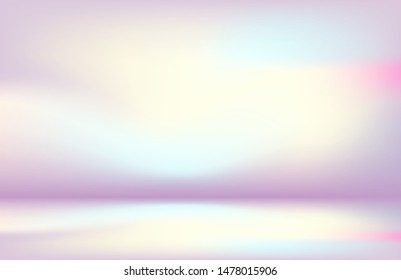 Soft pastel blurred room background