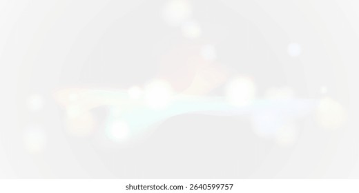 Soft Pastel Bokeh Light Effect with Transparent Glow for Romantic, Elegant or Abstract Background