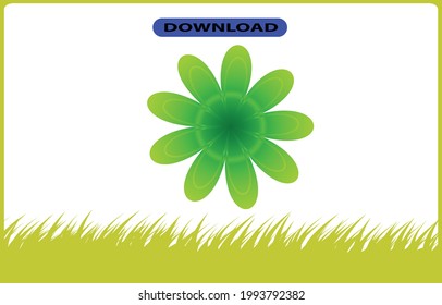Soft pastel color 3d flower illustration on background. lilac flower and watercolor style vector illustration template with model simple