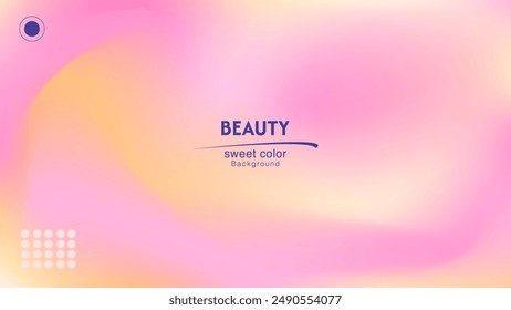 Soft pastel color background vector design, gradient background, in eps 10