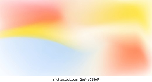 Fundo de mistura de cor pastel macio. Perfeito para banners de site ou projetos de design modernos