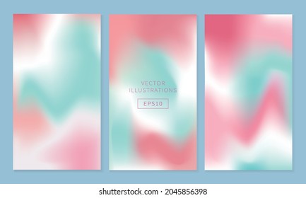Soft pastel colors backgrounds.abstract gradient mesh background.modern screen vector design for web and mobile applications.