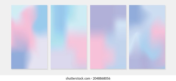 Soft pastel colors backgrounds.abstract gradient mesh background.modern screen vector design for web and mobile applications.