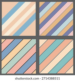 Soft Pastel Diagonal Harmony new