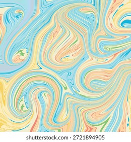 Fondo abstracto fluido pastel suave con líneas fluidas suaves, movimiento orgánico, colores calmantes, textura líquida moderna, diseño abstracto de fondo de pantalla de ensueño.