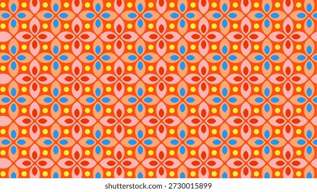 Soft Pastel Geometric Pattern for Baby Nursery Decor