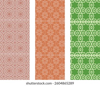 Soft Pastel geometric Watercolor Seamless Design for printing and packaging