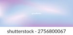 Soft pastel gradient background. Abstract minimal sky color mesh for banner design, blurred colored pattern with smooth transitions. Vector horizontal wallpaper.