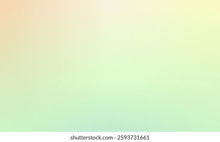 Soft pastel gradient background with a blend of mint green, pink, and yellow, perfect for modern designs.