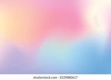 Fundo de gradiente de pasta suave com cores abstratas borradas