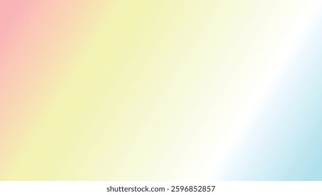 Soft Pastel Gradient Background with Blurred Light Effect