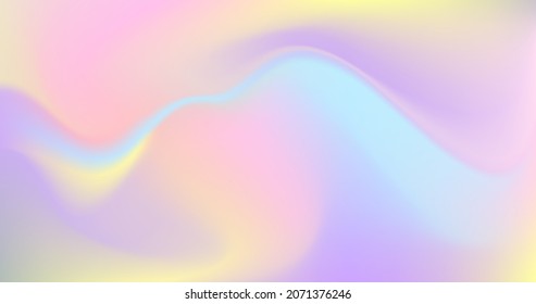 Soft pastel gradient background. Colorful vector illustration with gradient in abstract style. Trendy design template.