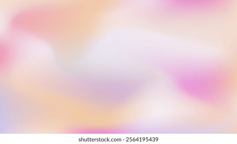 Soft Pastel Gradient Background with Pink and Beige Tones, Romantic Abstract Design