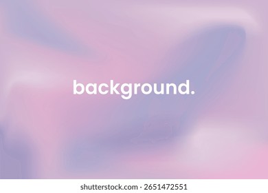 Soft Pastel Gradient Background in Pink and Purple Tones. Abstract Fluid Vector Design. Minimal Blurred Backdrop for Web, Social Media, Poster, Wallpaper, Branding, or Graphic Design Projects.