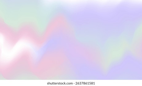 Soft pastel gradient background with smooth color transitions, holographic background concept.