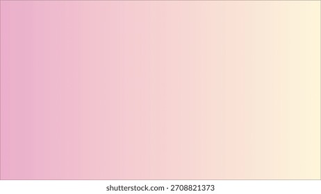 Fundo de gradiente de pasta suave com cor rosa suave e mistura de cor amarela