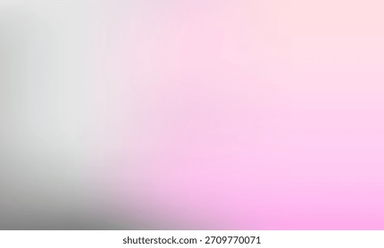 Weicher Pastellfarbverlauf-Hintergrund mit glatter Mischung aus rosa und weißen Tönen. Minimale abstrakte unscharfe Textur perfekt für Poster, Tapeten, Präsentationen, Branding und modernes Design.
