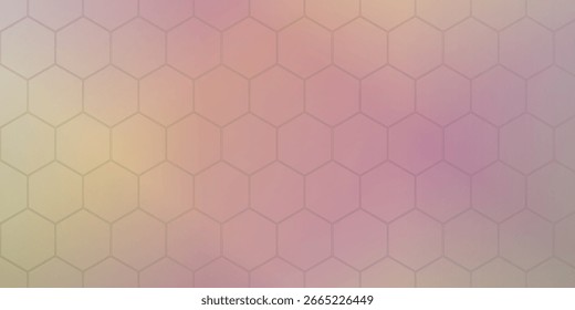 Soft pastel gradient background with subtle hexagon pattern, ideal for elegant, modern, and creative design projects.