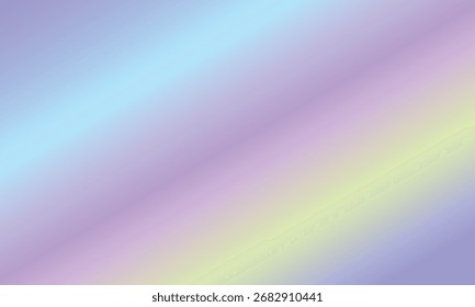 Fondo abstracto amarillo púrpura azul claro de las rayas diagonales del gradiente pastel suave