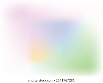Soft pastel gradient, dreamy color blend