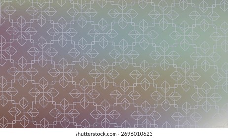 Soft Pastel Gradient with Repeating Geometric Line Art Pattern single line texture