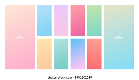 backgrounds gradient  pastel