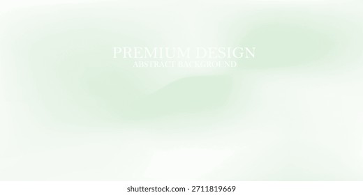 Un fondo abstracto verde pastel suave con un gradiente sutil y un diseño ligero y aireado adecuado para proyectos gráficos modernos, Anuncios, volantes y fondos modernos. EPS10.