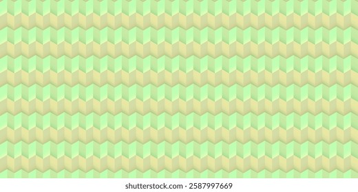 Soft Pastel Green Chevron Pattern