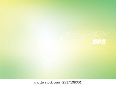 Soft Pastel Green Yellow Gradient Abstract Background