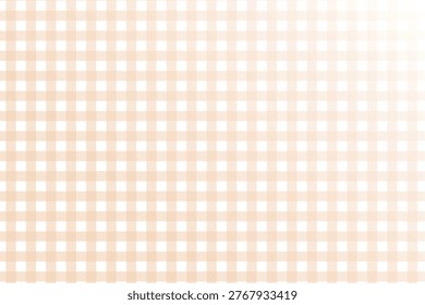 Soft pastel orange gingham pattern with a smooth gradient effect, creating a warm and lively look for backgrounds, fabric designs, and seasonal visuals.