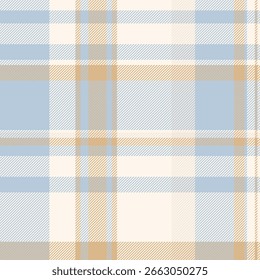 Patrón de cuadros pastel suave en tonos azules, cremas y beige calmantes.  Perfecto para diseños textiles, fondos o papelería. Esta textura serena evoca sentimientos de tranquilidad y elegancia discreta.