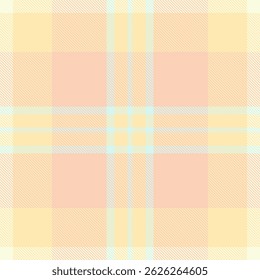 Weiche Pastellfarben kariertes Muster.  Zarte Pfirsich-, Gelb- und hellblaue Farbtöne schaffen eine sanfte, beruhigende Textur. Ideal für Hintergründe, Textilien, Verpackungen oder Scrapbooking.