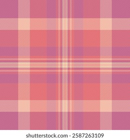 Soft pastel plaid pattern, perfect for textile design, apparel, or website backgrounds.  The gentle color palette evokes feelings of warmth and comfort.