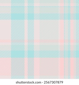Soft pastel plaid pattern in pink and blue hues.  Ideal for backgrounds, textile designs, and feminine branding.  Subtle diagonal stripes create a stylish, modern feel.