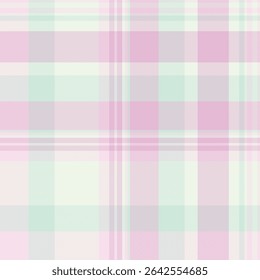 Padrões de xadrez pastel macio em rosa e verde hortelã. Calmante e versátil para fundos, têxteis ou elementos de design. Gentil, leve e esteticamente agradável.