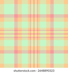 Soft pastel plaid pattern. A seamless colorful tartan design for textile, apparel, backgrounds, and graphic projects. Ideal for springsummer themes.