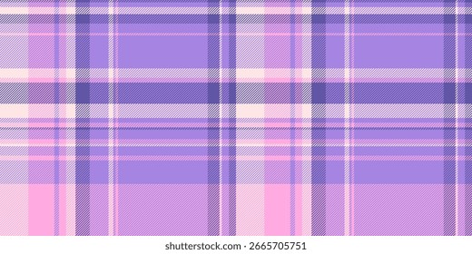 Soft pastel plaid pattern in shades of purple and pink.  Ideal for textile design, fashion, website backgrounds, and stationery.