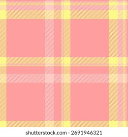 Padrão macio, pastel xadrez em tons de rosa e amarelo. Design clássico, perfeito para fundos, têxteis ou projetos criativos com uma sensação acolhedora, vintage.