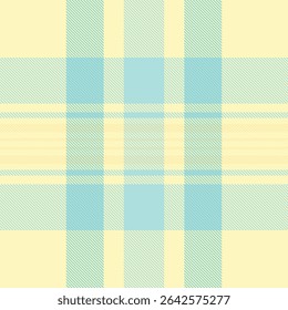Soft pastel plaid pattern in yellow and aqua. Perfect for textile design, fashion, websites, backgrounds, and stationery. Evokes feelings of calmness, spring, and gentle sophistication.